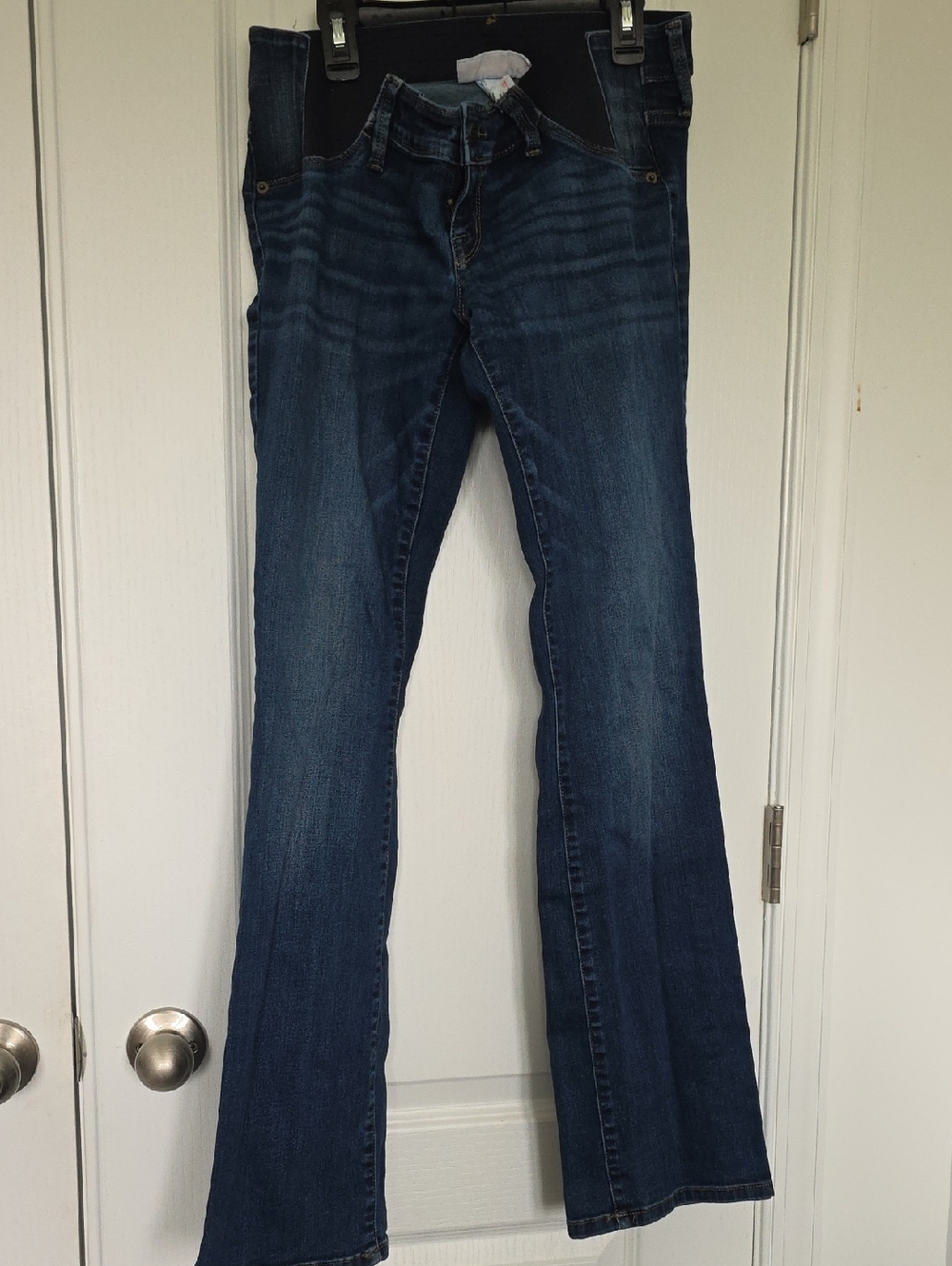 Isabel Maternity by Ingrid & Isabel Dark Blue Bootcut Maternity Jeans